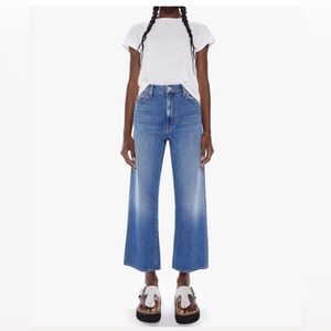 Mother Jeans - The Dodger Ankle in Heart Throb